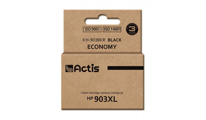 Actis KH-903BKR Ink Cartridge (replacement for HP 903XL T6M15AE; Standard; 30ml; black) - New Chip