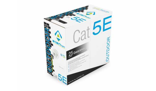 Alantec KIF5OUT305 võrgukaabel Must 305 m Cat5e F/UTP (FTP)