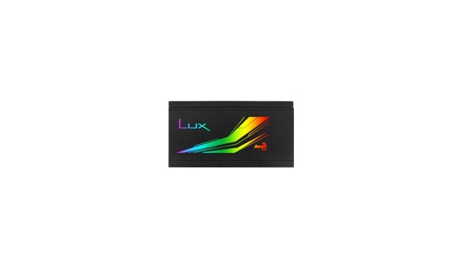 AeroCool toiteplokk Lux 750W RGB 80 Plus Bronze ATX (AEROPGSLUXRGB-750)