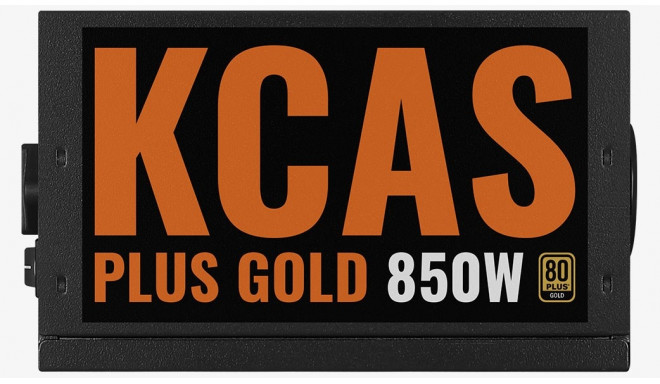 Aerocool toiteplokk KCAS Plus Gold 850W 20+4 pin ATX, must