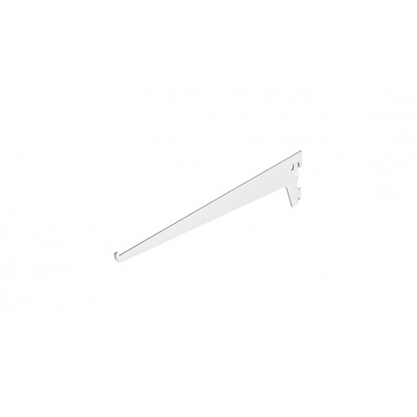 BRACKET ühepesaline 350 mm valge