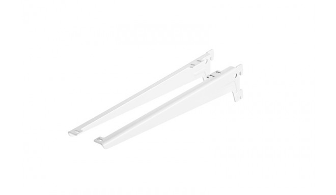 BRACKET ANGLE 1 PAIR 380 MM WHITE