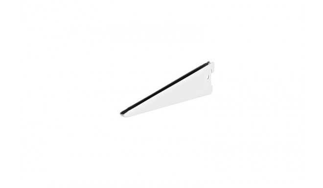 BRACKET DOUBLE SLOT 270 MM WHITE