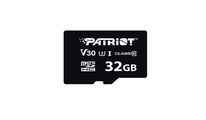 Patriot memory card microSDHC 32GB VX V30 C10 UHS-I U3
