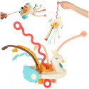Montessori sensoorsete hammustusmänguasjadega mänguasi beebidele luikene