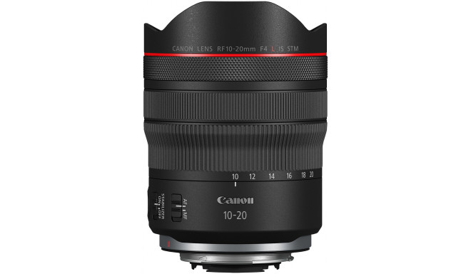 Canon RF 10-20mm f/4.0 L IS STM lens