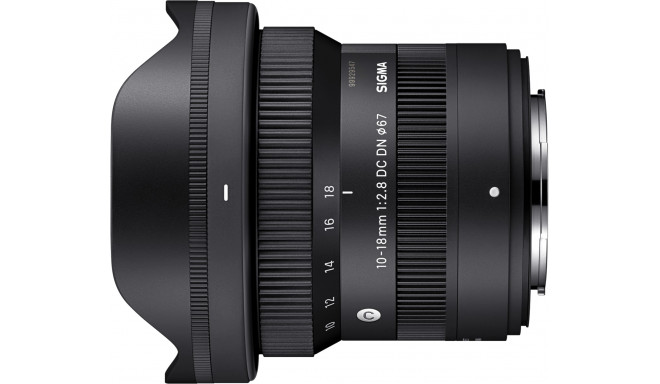 Sigma 10-18mm f/2.8 DC DN Contemporary lens for Fujifilm X