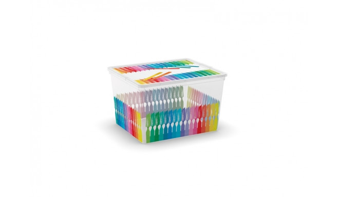 STORAGE BOX 30X40X25CM CUBE PENCILS