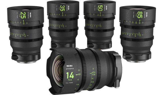 NiSi Cine Lens Set Athena Prime RF-Mount