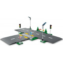 LEGO City intersection with traffic lights 60304