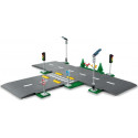LEGO City intersection with traffic lights 60304
