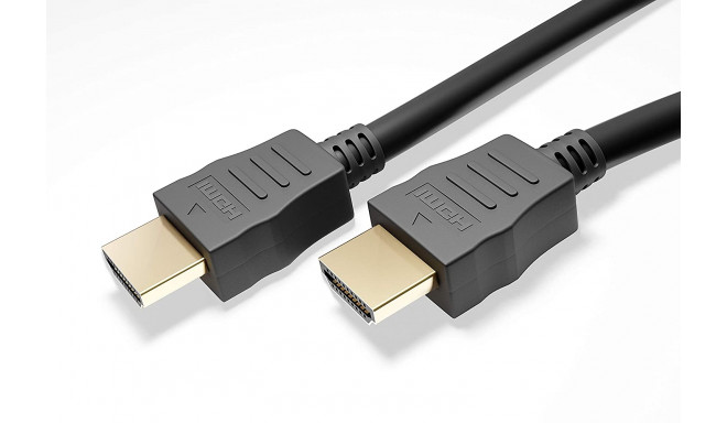 goobay Ultra High-Speed HDMI cable with Ethernet, HDMI 2.1 (black, 3 meters)