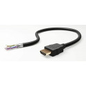 goobay Ultra High-Speed HDMI cable with Ethernet, HDMI 2.1 (black, 3 meters)