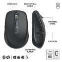 Logitech MX Anywhere 3S for Business mouse Right-hand RF Wireless + Bluetooth Laser 8000 DPI