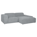 Corner sofa LEHTE right corner, grey