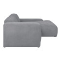 Corner sofa LEHTE right corner, grey