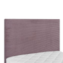 Continental bed LAARA 90x200cm, pink