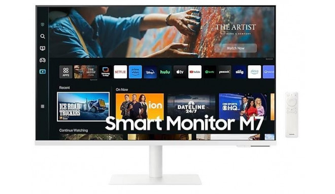 LCD Monitor|SAMSUNG|S32CM703UU|32"|TV Monitor/Smart/4K|Panel VA|3840x2160|16:9|60Hz|Matte|4 ms|Speak