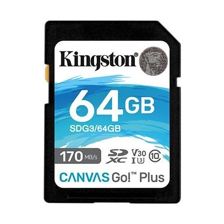 MEMORY SDXC 64GB UHS-I/SDG3/64GB KINGSTON