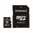 Intenso mälukaart microSDHC 32GB Class 10 + adapter (3413480)