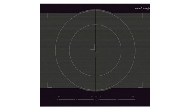 Induction Hot Plate Cata 08026002 60 cm 60 cm 2100 W 7400 W