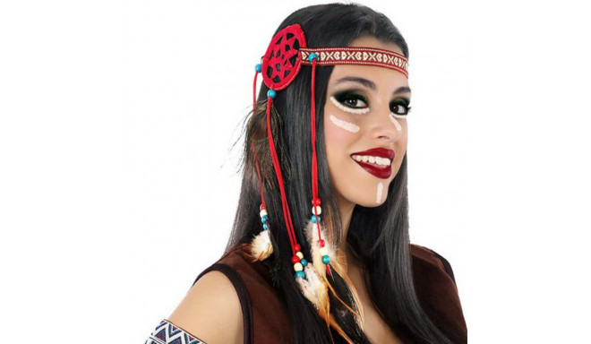 Headpiece 112283 Red American Indian