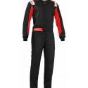 Karting Overalls Sparco Rookie Black/Red (Size M)