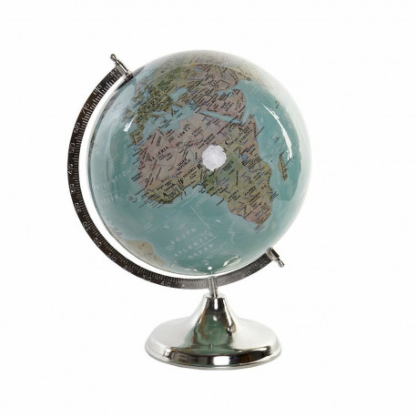 Земной глобус DKD Home Decor Синий бумага Железо Пластик 33 x 30 x 41 cm