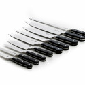 Santoku Nazis Quid Professional Inox Chef Black Metāls 13 cm (Pack 10x)