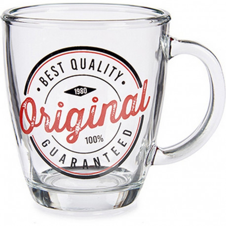 Mug Vivalto Original Transparent 320 ml (6 Units)