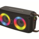 Kaasaskantavad Bluetooth Kõlarid Denver Electronics Must LED RGB