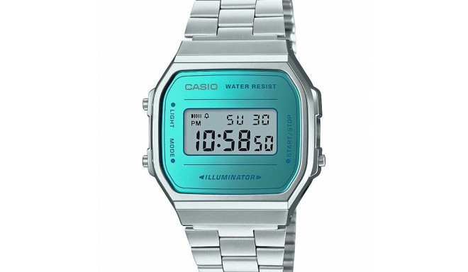 Meeste Kell Casio A168WEM-2EF Hõbedane