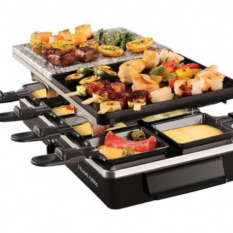 Küpsetusplaat Russell Hobbs Raclette Must