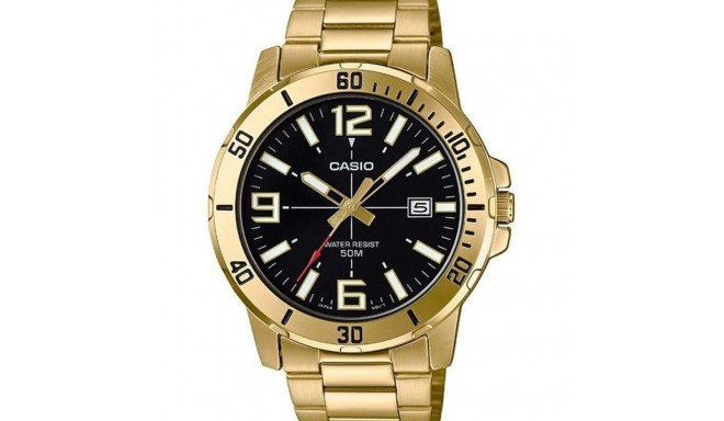 Meeste Kell Casio DIVER Must (Ø 45 mm)