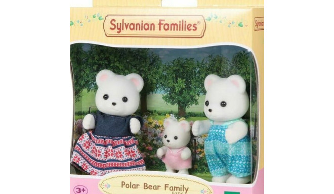 Nukkude Komplekt Sylvanian Families The Polar Bear Family