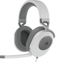 Kõrvaklapid Mikrofoniga Corsair HS65 SURROUND Valge