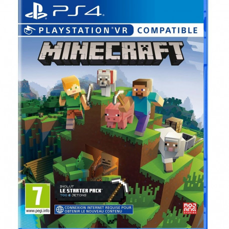 PlayStation 4 Video Game Mojang Minecraft Starter Refresh Edition
