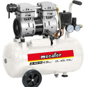 Air Compressor MECAFER 425523 Horizontal Silent 8 bar 24 L