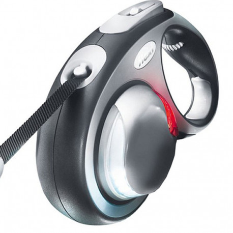 Dog Lead Flexi Flexi Black Multicolour