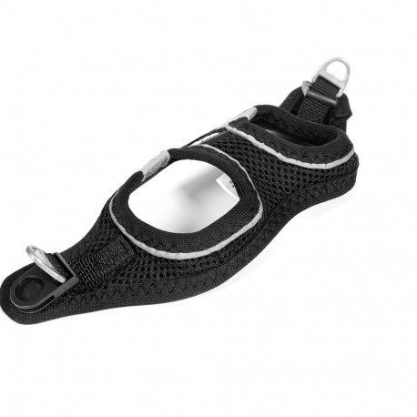 Dog Harness Gloria Trek Star 29,4-32,6 cm 41,4-43 cm Black S
