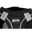 Dog Harness Gloria Trek Star 27-28 cm 31-34,6 cm Black XS