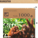 Pusle Colorbaby Orangutan 6 Ühikut 68 x 50 x 0,1 cm