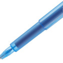 Felt-tip pens Faber-Castell Broadpen Document 1554 Blue (10 Units)