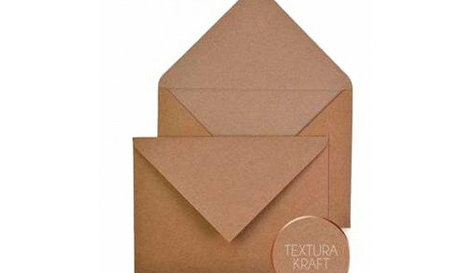 Envelopes Michel kraft paper 16 x 22 cm Brown 25 Pieces