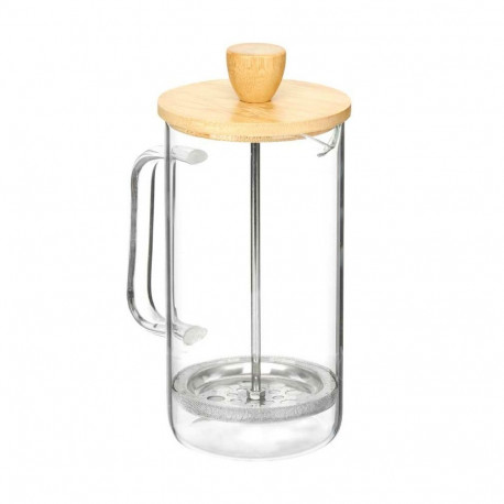 Teekann Vivalto SW8132 600ML SW8132 600ML Naturaalne Klaas Bambus Borosilikaatklaas 600 ml