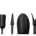 Tool Set Garden Anthracite polypropylene 24 Units