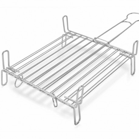 Grill La Dehesa Nº 1 Nº 1 Zinc plated steel 30 x 30 cm 32 x 16,5 x 57,5 cm Double (5 Units)