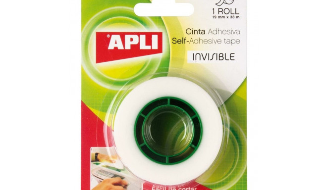 Adhesive Tape Apli Transparent 10 Pieces 19 x 33 mm