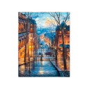 Painting by Numbers Set Alex Bog Stairs Down of Montmatre Paris 40 x 50 cm