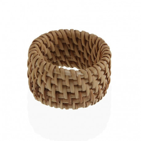 Napkin ring Versa Brown Rattan 5 x 3 x 5 cm